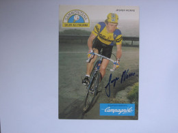 Cyclisme  -  Autographe - Carte Signée Jesper Worre - Radsport