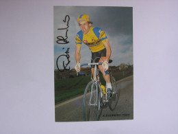 Cyclisme  -  Autographe - Carte Signée Alessandro Pozzi - Radsport