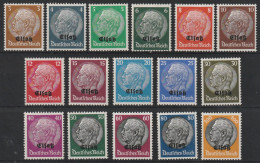 YT N° 8 à 23 -  Neufs ** - MNH - Cote 85,00 € - Unused Stamps