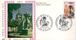 FDC 1971 DOLE JURA - 1970-1979