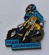 Pin' S  SPORT  MOTO  N° 101, TEAM  JACKY  MOTOS - Motos