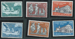 Vaticano 1961; Arrivo Di San Paolo A Roma, Serie Completa. Nuovi. - Unused Stamps