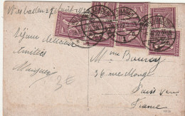 DEUTSCHES REICH - 1922, Michel 164, Portogerechte Auslands AK Frankatur, 28.08.1922 - Covers & Documents