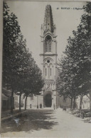 C. P. A. : 17 : ROYAN : L'Eglise, Haut Du Clocher Manquant, Timbre En 1926 - Royan