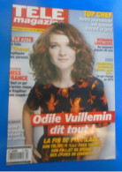 AUTOGRAPHE DE ODILE VUILLEMIN SUR PHOTO - Schauspieler Und Komiker