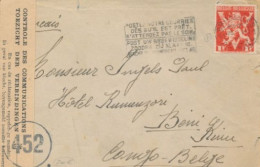 BELGIUM BELGIAN CONGO LETTRE CENSUREE DE BRUXELLES EN 1945 VERS BENI - Covers & Documents