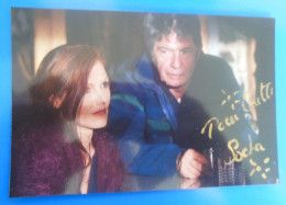 AUTOGRAPHE DE SOPHIE CHARLOTTE HUSSON SUR PHOTO - Attori E Comici 