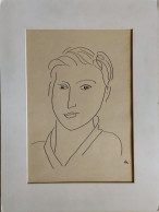 Dessin Portrait D'après Matisse - Dessins