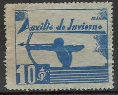 Auxilio De Invierno  7 (*) Arquero. - Emisiones Nacionalistas