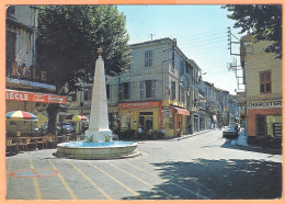 Ppgf/ CPSM Grand Format - BOUCHES DU RHONE - ISTRES - FONTAINE ET AVENUE HÉLENE BOUCHER - Café Du XXème Siècle - Istres