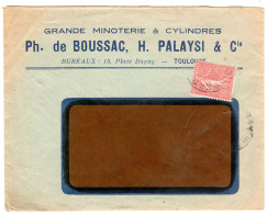 "  Ph De BOUSSAC  , H PALAISY & CIE  Grande Minoterie à TOULOUSE - Covers & Documents