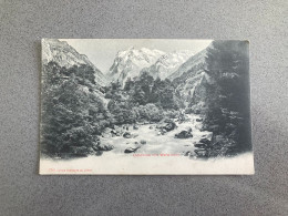 Lutschine Mit Wetterhorn Carte Postale Postcard - Andere & Zonder Classificatie
