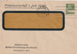 Suisse Entier Postal Privé Bern 1926 - Stamped Stationery