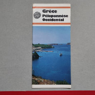 PALOPONNESE OCCIDENTAL / GREECE, Vintage Tourism Brochure, Prospect, Guide (pro3) - Tourism Brochures