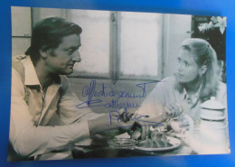 AUTOGRAPHE DE CATHERINE ALRIC SUR PHOTO - Attori E Comici 