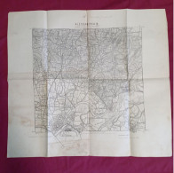 Carta Geografica Alessandria - Carte Geographique