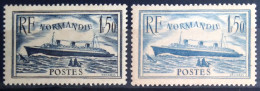 FRANCE                           N° 299/300                    NEUF*          Cote : 85 € - Unused Stamps