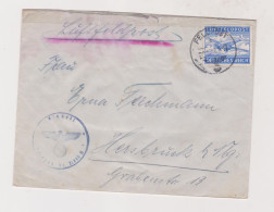 GERMANY WW II 1942 Military Airmail Cover - Briefe U. Dokumente