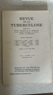 Revue De Tuberculose - Tome 22 - N°8 9 - Aout Septembre 1958 - Otros & Sin Clasificación