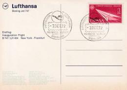 MATASELLOS 1972   LUFHANSA - Cartas & Documentos