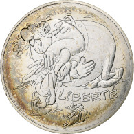 France, 10 Euro, Astérix - Liberté, 2015, MDP, Argent, SUP+ - France