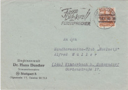 GERMANIA - BUSTA  - STORIA POSTALE  - VIAGGIATA - 1948 - Other & Unclassified