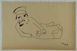 Vous En Avez Un à Vendre ? Vendez Le Vôtre Dessin Portrait D'après Chagall - Dibujos