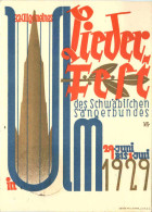 Ulm - Liederfest 1929 - Ulm