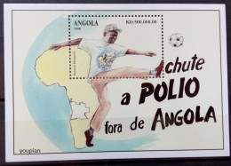 Angola 1998, Fighting Polio In Angola, MNH S/S - Angola