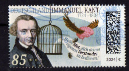 ALLEMAGNE Germany 2024 Immanuel Kant Obl. - Usati