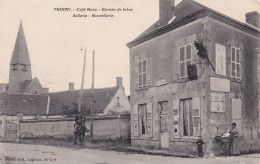 Trinay (45 Loiret) Devanture Café Roux Bureau De Tabac Sellerie Bourrellerie - Nouvelle Collection Lagnan Circulée 1914 - Andere & Zonder Classificatie