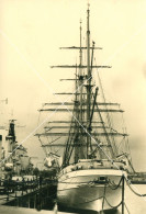 Orig. XXL Foto Kriegsmarine Marine Schiffe Kreuzer Segelschiff, Hafen, Oldtimer - Boten