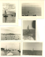 LOT 8 PHOTOS PETITS VOILIERS ET BARQUES - Altri & Non Classificati