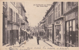 Cpa 03 St Pourçain Sur Sioule Rue Victor Hugo - Otros & Sin Clasificación