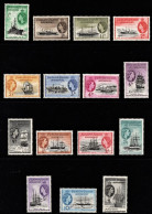 Falkland Islands Dependencies (1954 SG#26-40 DEFINITIVE) MNH SuperB C.V. £ 340.00 - Islas Malvinas