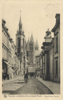 TOURNAI : Le Beffroi Et La Rue Saint-Martin. - Doornik