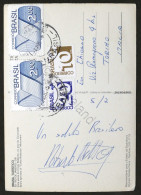 Autografo Del Calciatore Robert Bettega Su Cartolina Postale - 1968 - Autres & Non Classés