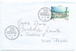 Italia 2013; Alba Fucens: FDC Su Busta Viaggiata. - 2011-20: Poststempel