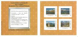 SPECIAL 50 Ans PARC NATIONAL DE LA VANOISE Collector 4 TVP Monolithe Sardières,Dent Parrachée,Grande Casse,Village Ecot - Umweltschutz Und Klima