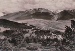 Cpsm 66 Font Romeu  Vue Générale Et La Chaine Des Pyrénées - Sonstige & Ohne Zuordnung