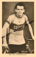 PHOTO CYCLISME REENFORCE GRAND QUALITÉ ( NO CARTE ), RIK VAN STEENBERGEN TEAM BRISTOL 1951 - Wielrennen