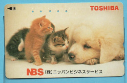 JAPAN - Used Phonecard NTT -   CAT - Rarer - Giappone