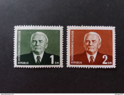 GERMANIA GERMANY DDR ALLEMAGNE DEUTSCHLAND 1950 Presidente Del Consiglio Di Stato Walter Ulbricht MNH - Unused Stamps