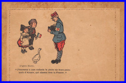 WW1 - Carte En Franchise Militaire - Hansi - J'enverrai à Mes Enfants La Photo De Leurs Petits Amis D'Alsace - Covers & Documents