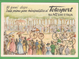 Ciclismo TOTOSPORT 1957 40° Giro D'Italia  6° Tappa Loreto Terni Cyclisme Cycling - Radsport