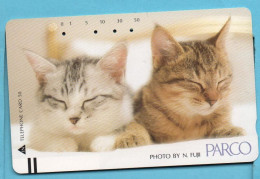 JAPAN - Used Phonecard NTT -   CAT - Rarer - Giappone