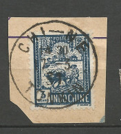 INDOCHINE  N° 129 CACHET CHI-NE Sur Fragment - Oblitérés