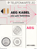 GERMANY - AEG Kabel 1(K 243 A), Tirage 2000, 02/91, Mint - K-Reeksen : Reeks Klanten