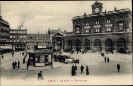 CPA Lille Nord, La Gare - Autres & Non Classés