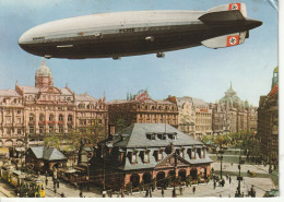 Zeppelin  über Frankfurt - Dirigeables